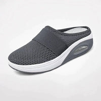 Karina Orthopaedic Shoes in Dark Grey