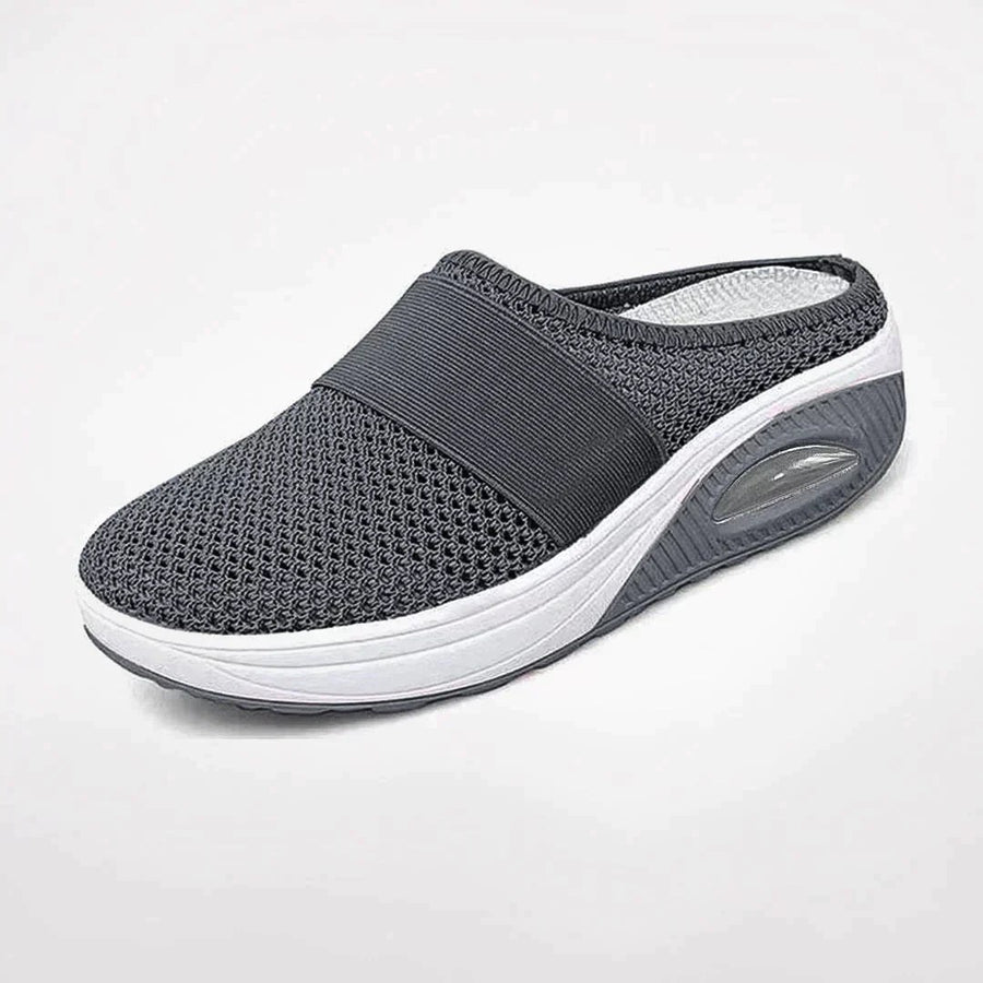 Karina Orthopaedic Shoes in Dark Grey