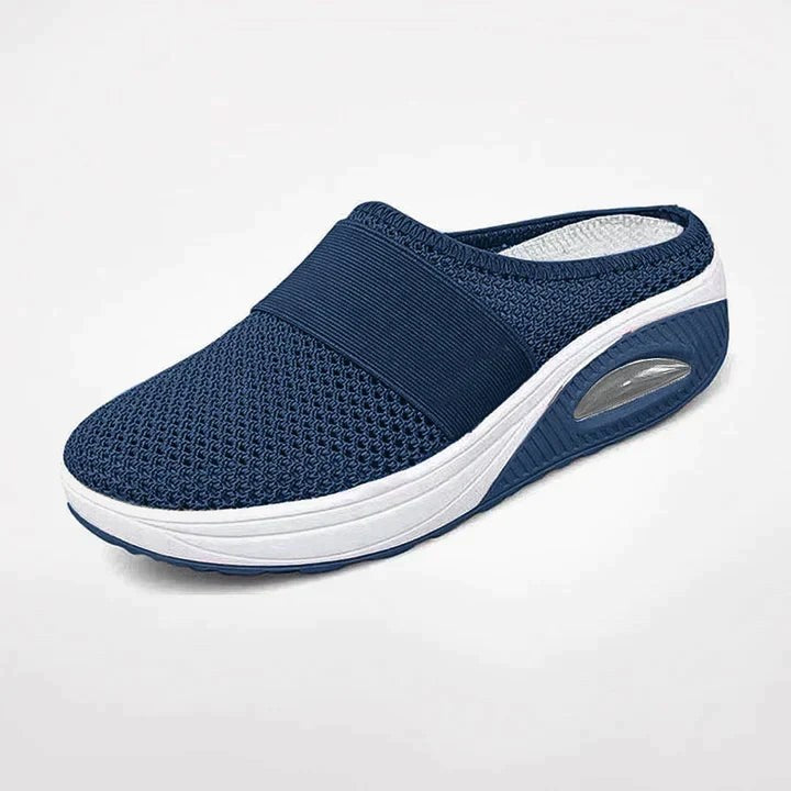 Karina Orthopaedic Shoes in Light Blue