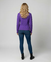 Karina Sweater in Purple