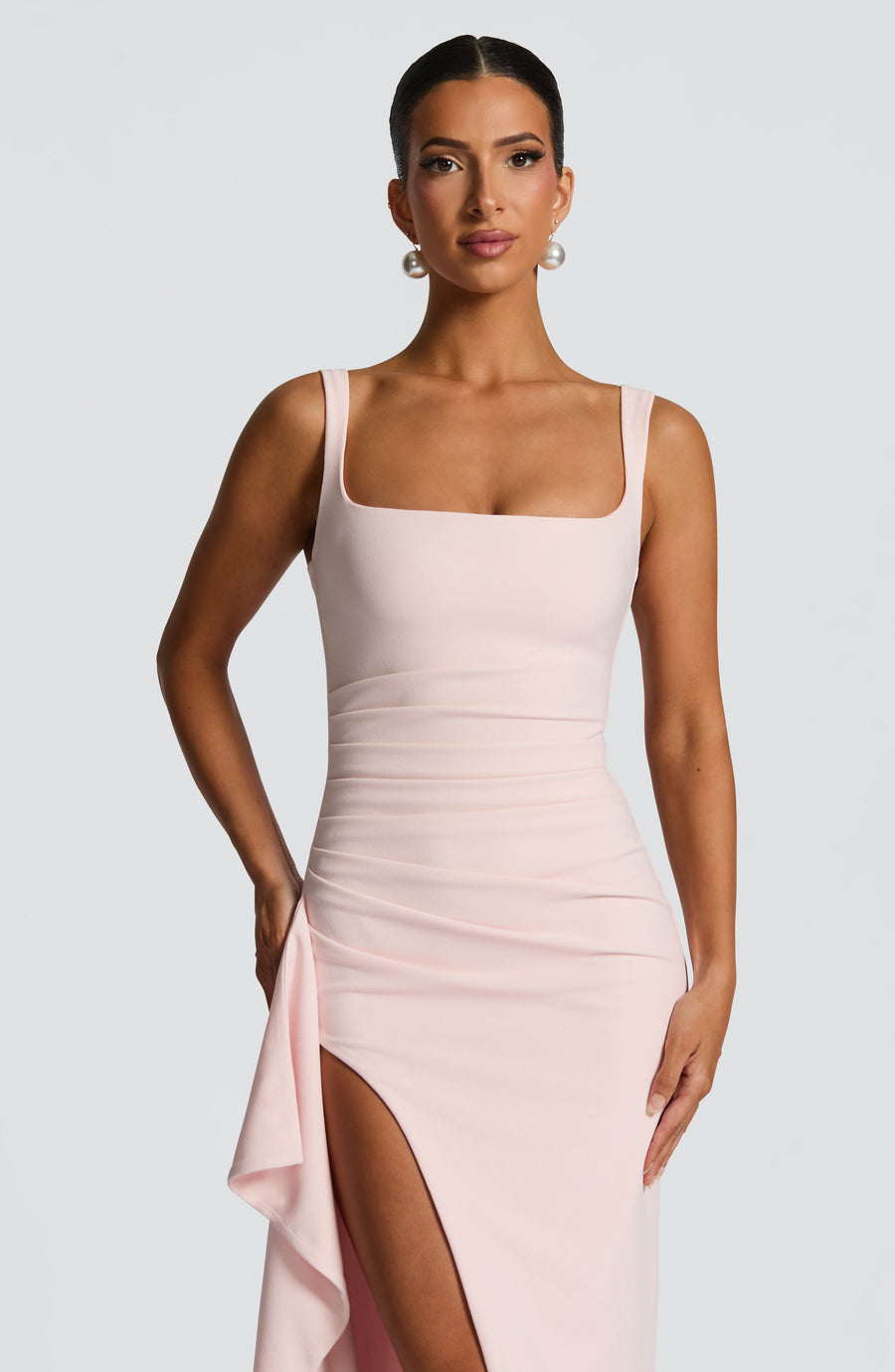 Margaret Maxi Dress – Blush