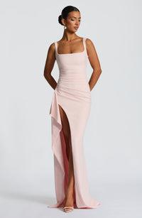 Margaret Maxi Dress – Blush