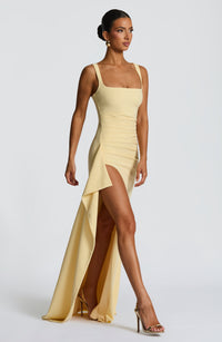Margaret Maxi Dress – Lemon