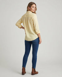 Katia Casual Linen Blouse with Button Front