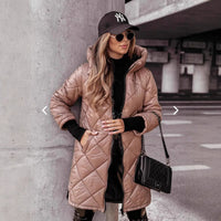 Katia Casual Quilted Jacket with Pockets and Hood