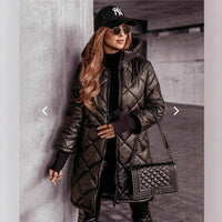 Katia Casual Quilted Jacket with Pockets and Hood