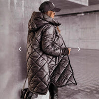 Katia Casual Quilted Jacket with Pockets and Hood