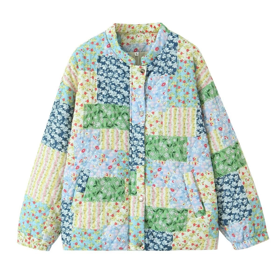 Katia Jacket with Pockets and Floral Print in Multicolor