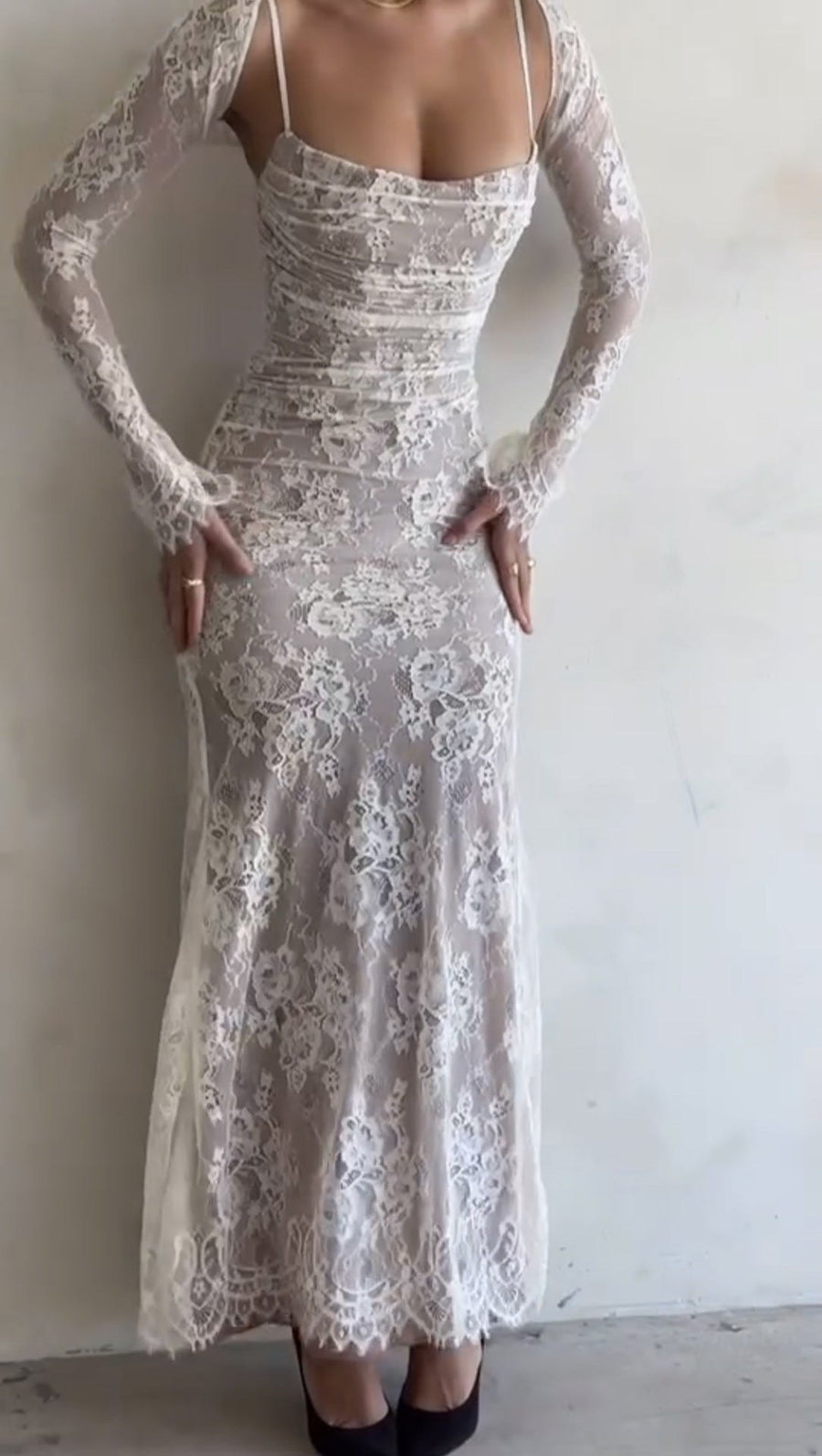 Katia Lace Maxi Dress