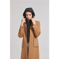 Katia Vest with Hood in Black