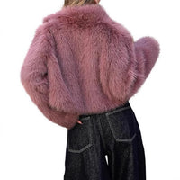 Katja Elegant Jacket in Dark Pink