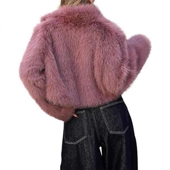 Katja Elegant Jacket in Dark Pink