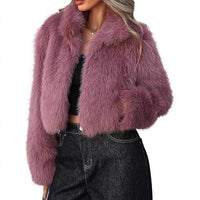 Katja Elegant Jacket in Dark Pink