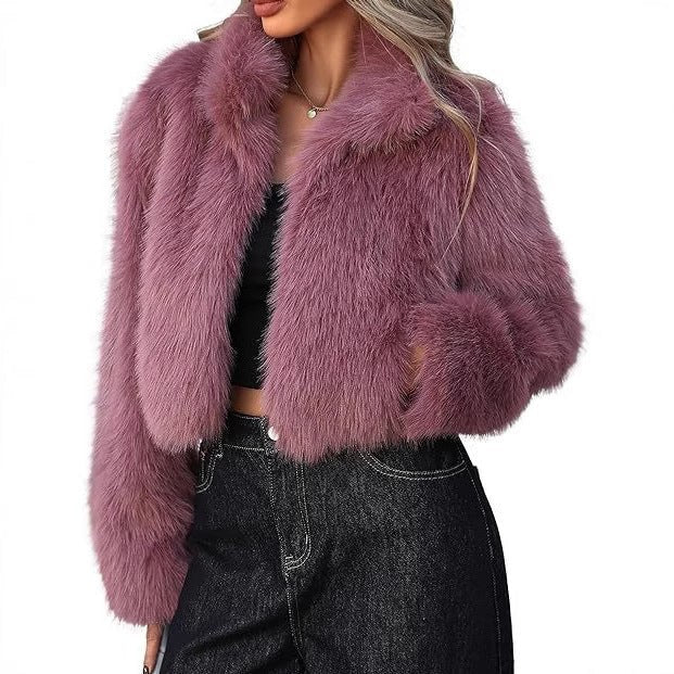 Katja Elegant Jacket in Dark Pink