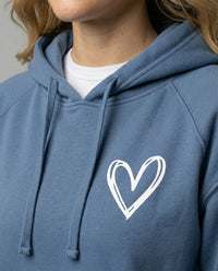 Katja Hoodie with Hood in Blue