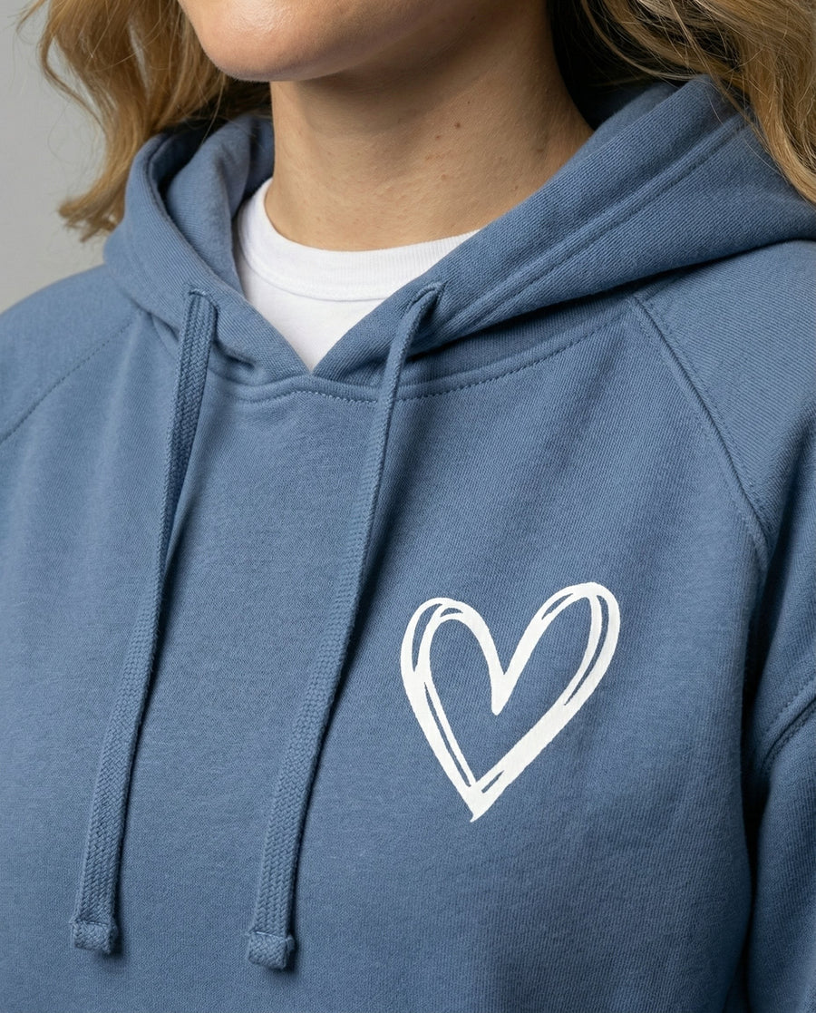 Katja Hoodie with Hood in Blue