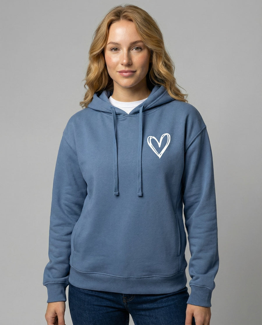 Katja Hoodie with Hood in Blue