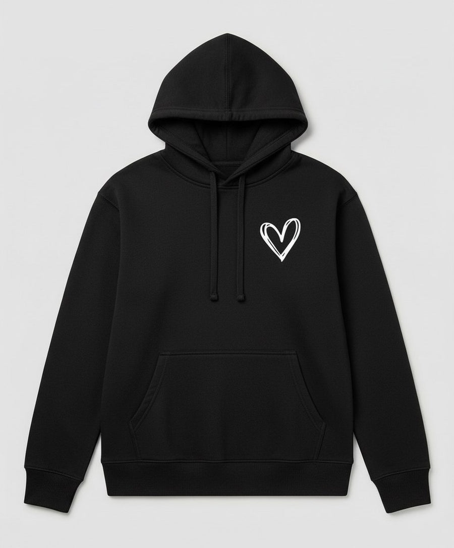 Katja Hoodie with Hood in Noir