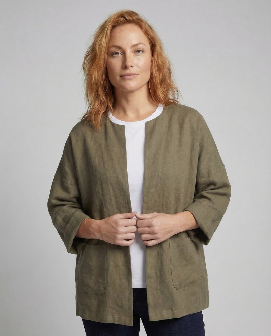 Katja Linen Jacket