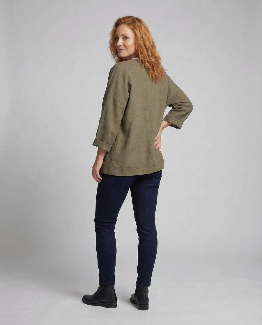 Katja Linen Jacket