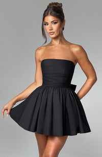 Sasha Mini Dress – Black