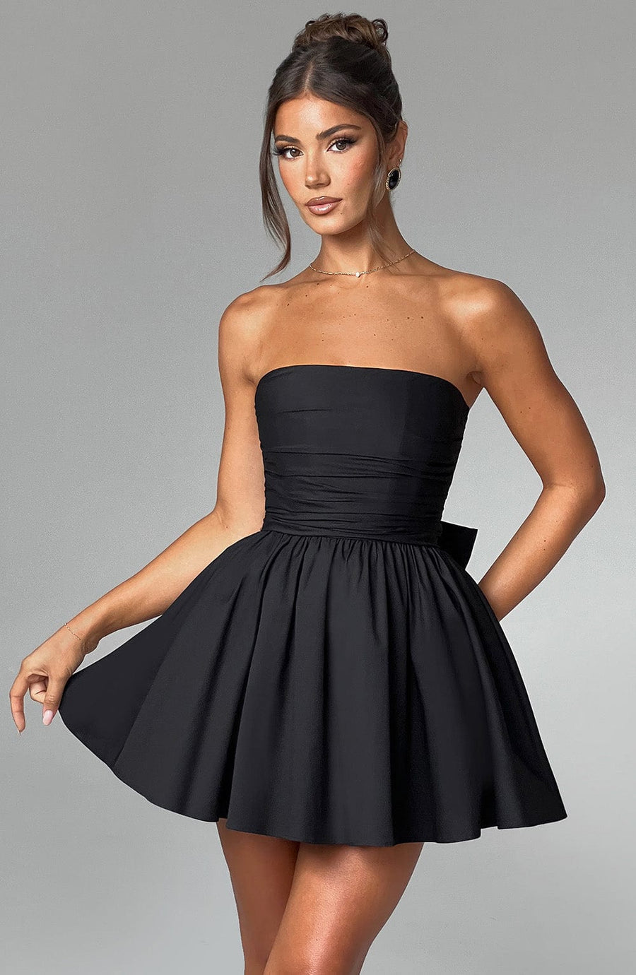 Sasha Mini Dress – Black
