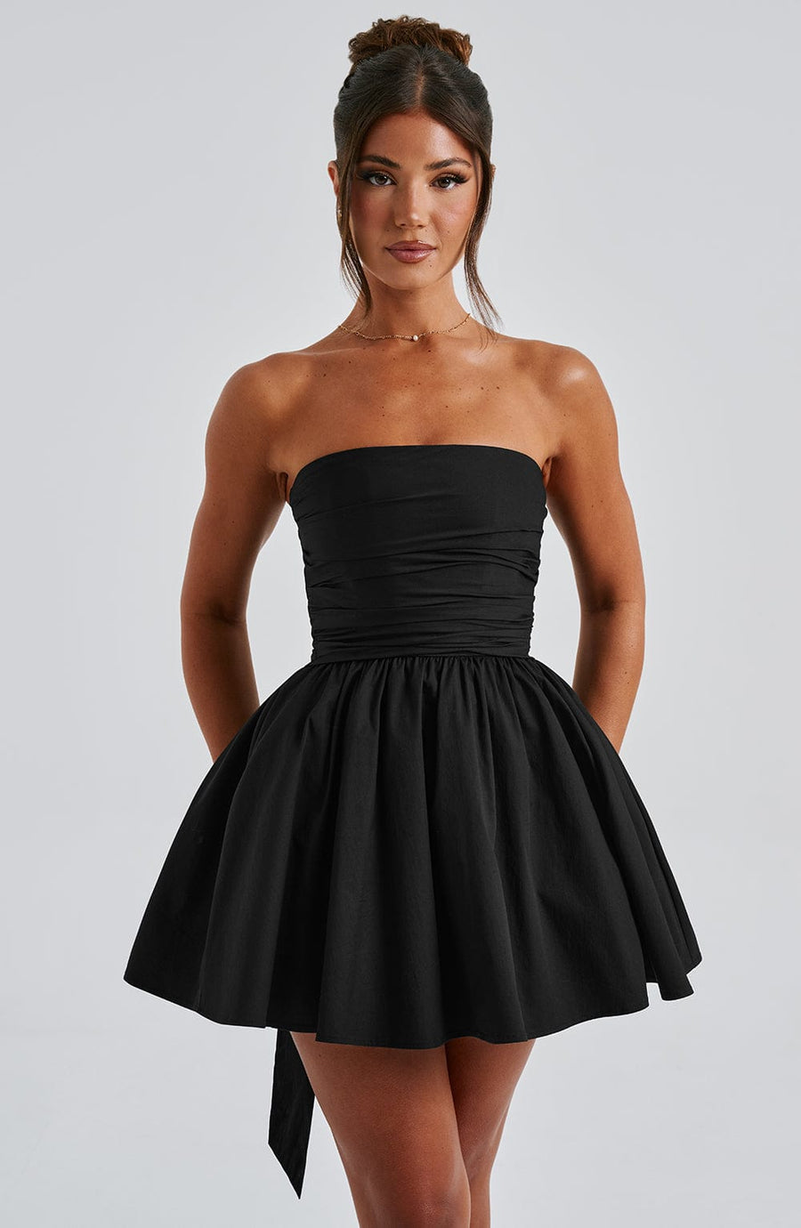 Sasha Mini Dress – Black