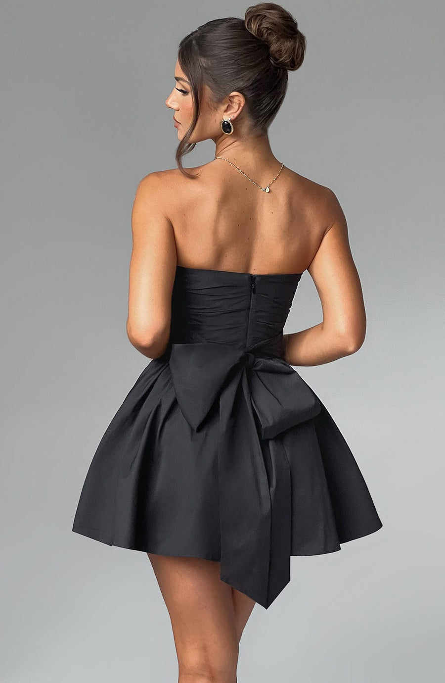 Sasha Mini Dress – Black