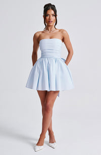 Sasha Mini Dress – Blue