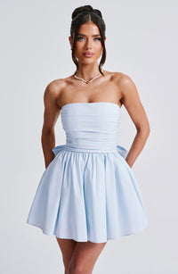 Sasha Mini Dress – Blue