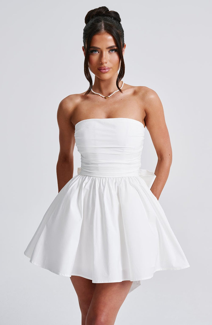 Sasha Mini Dress – Ivory