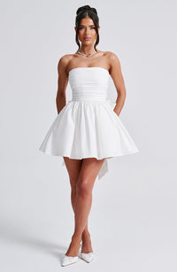 Sasha Mini Dress – Ivory