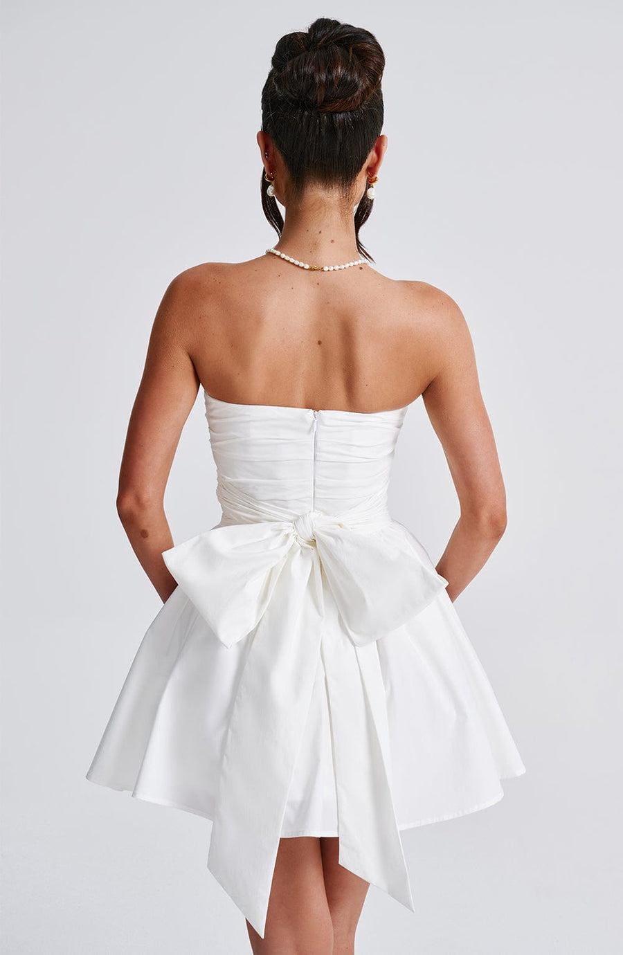 Sasha Mini Dress – Ivory