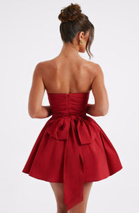 Sasha Mini Dress – Red