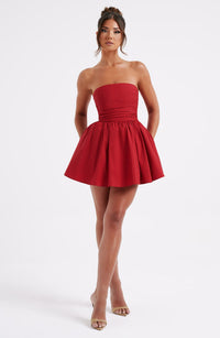 Sasha Mini Dress – Red