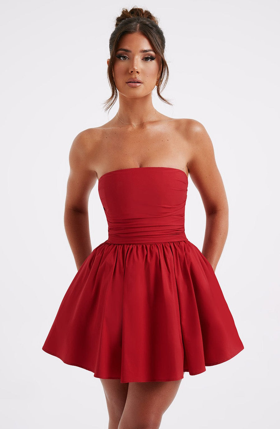 Sasha Mini Dress – Red