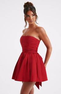 Sasha Mini Dress – Red