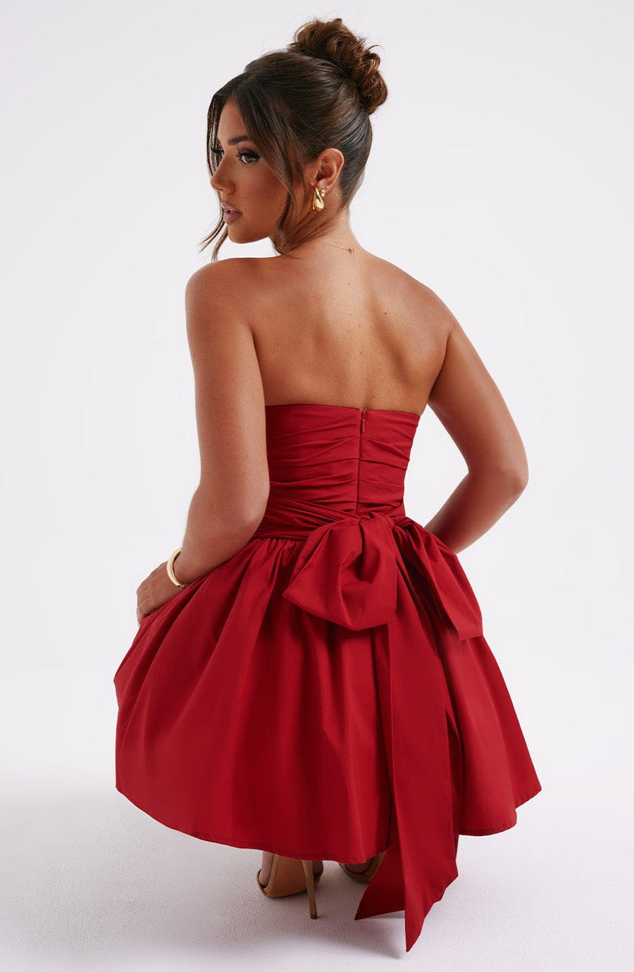 Sasha Mini Dress – Red