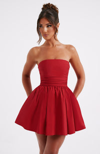 Sasha Mini Dress – Red