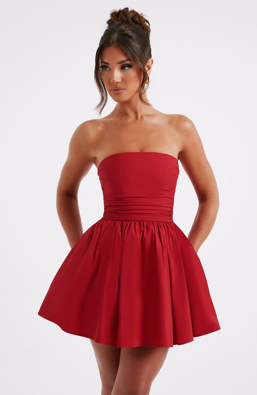 Sasha Mini Dress – Red