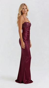Jade Sequin Maxi Dress