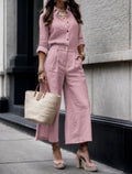 Kayla™ Capri Pants and Loose Shirt Set
