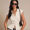 Keira Blouse with Pleated