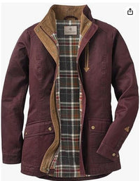Keira Casual Jacket in Wine Red