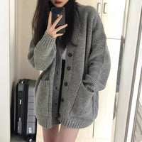 Keira Casual Knit Cardigan with Pockets