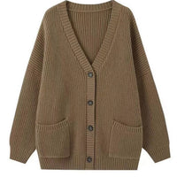 Keira Casual Knit Cardigan with Pockets