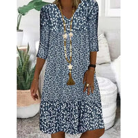Keira Dress in Blue
