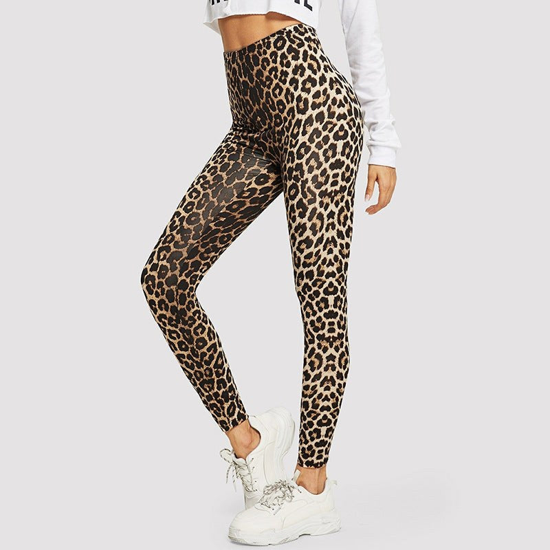 Keira Elegant Leggings in Leopard