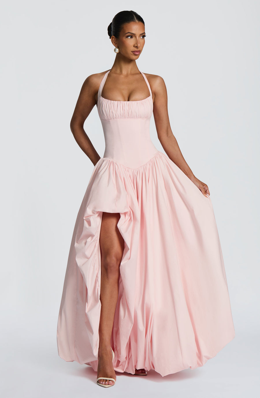 Brynn Maxi Dress – Blush