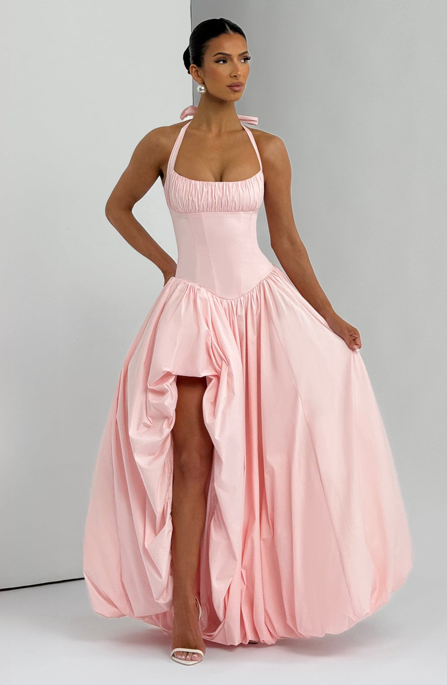 Brynn Maxi Dress – Blush